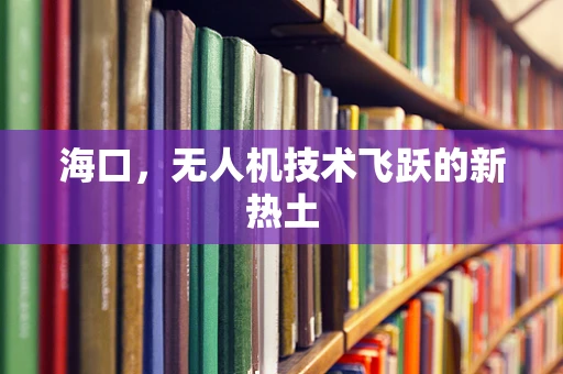 海口，无人机技术飞跃的新热土
