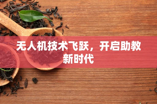 无人机技术飞跃，开启助教新时代