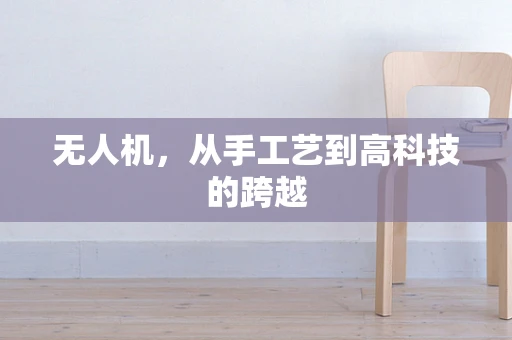 无人机，从手工艺到高科技的跨越