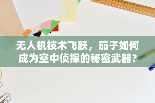 无人机技术飞跃，茄子如何成为空中侦探的秘密武器？