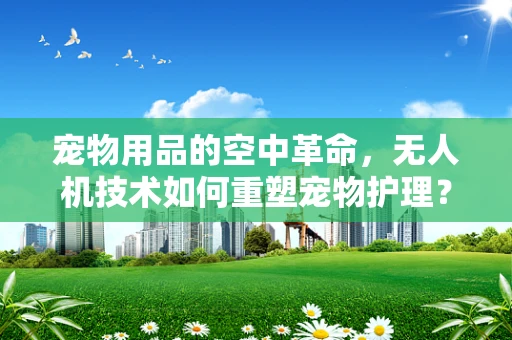 宠物用品的空中革命，无人机技术如何重塑宠物护理？