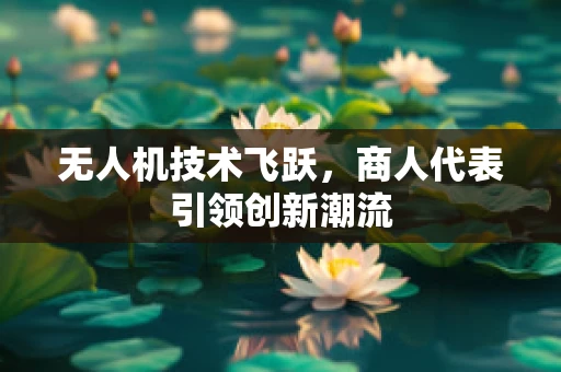 无人机技术飞跃，商人代表引领创新潮流