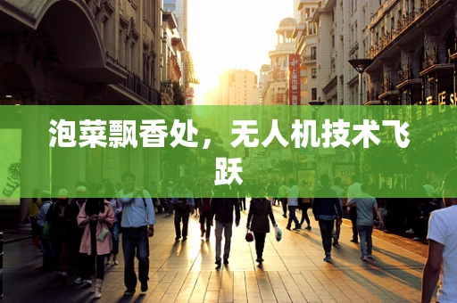 泡菜飘香处，无人机技术飞跃
