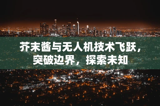 芥末酱与无人机技术飞跃，突破边界，探索未知