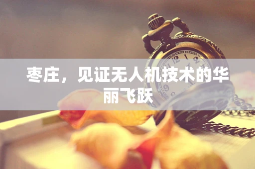 枣庄，见证无人机技术的华丽飞跃