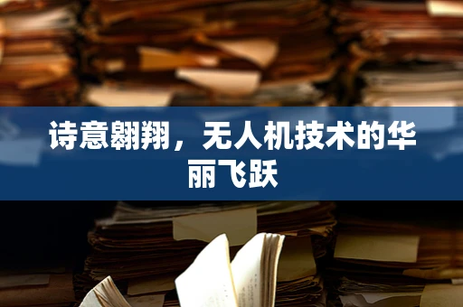 诗意翱翔，无人机技术的华丽飞跃