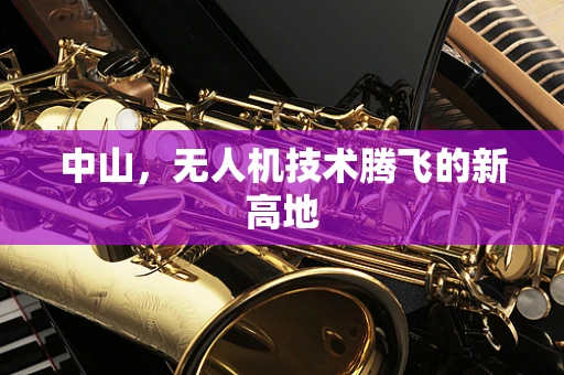 中山，无人机技术腾飞的新高地