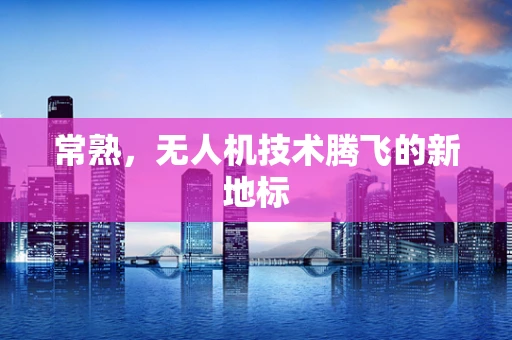 常熟，无人机技术腾飞的新地标