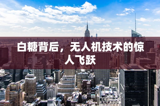 白糖背后，无人机技术的惊人飞跃