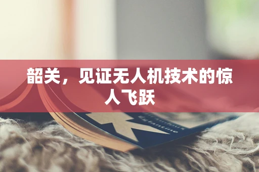 韶关，见证无人机技术的惊人飞跃