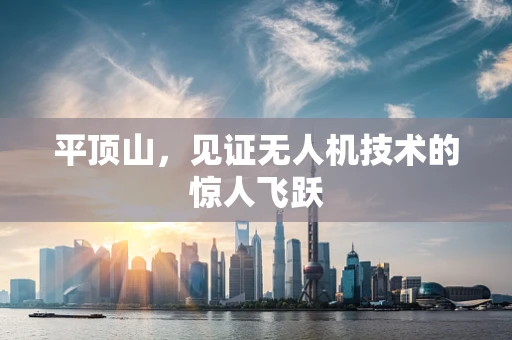 平顶山，见证无人机技术的惊人飞跃