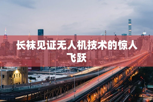 长袜见证无人机技术的惊人飞跃