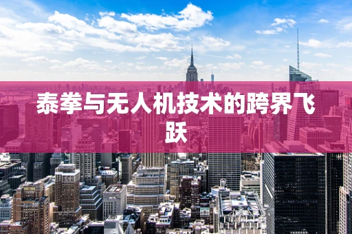 泰拳与无人机技术的跨界飞跃
