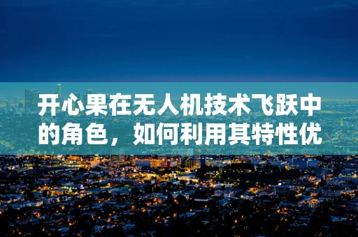开心果在无人机技术飞跃中的角色，如何利用其特性优化飞行性能？