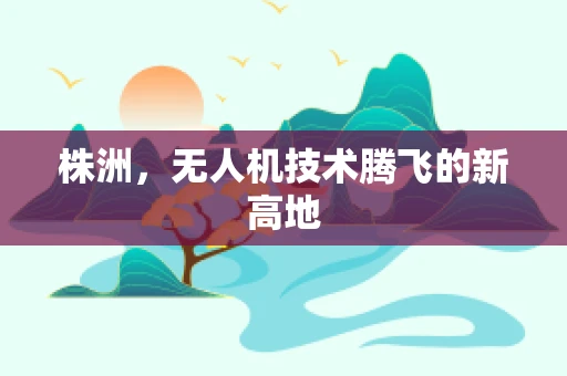 株洲，无人机技术腾飞的新高地
