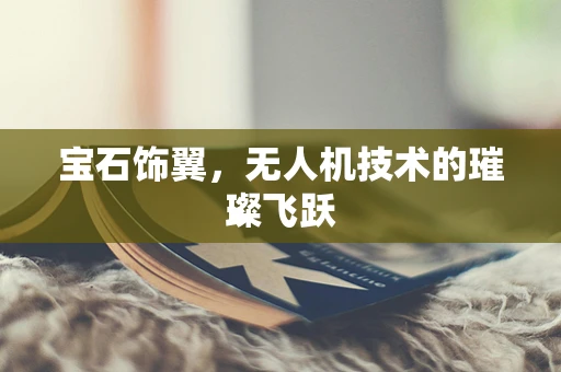 宝石饰翼，无人机技术的璀璨飞跃