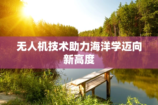 无人机技术助力海洋学迈向新高度