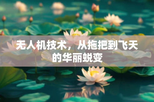 无人机技术，从拖把到飞天的华丽蜕变