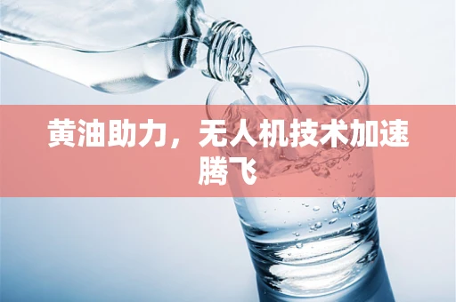 黄油助力，无人机技术加速腾飞