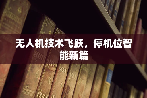无人机技术飞跃，停机位智能新篇