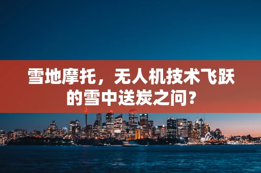 雪地摩托，无人机技术飞跃的雪中送炭之问？