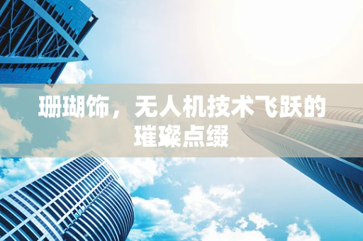 珊瑚饰，无人机技术飞跃的璀璨点缀