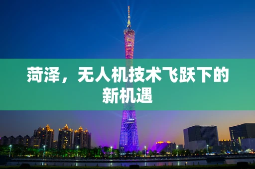 菏泽，无人机技术飞跃下的新机遇