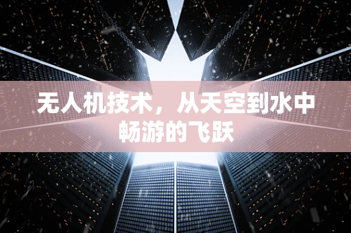 无人机技术，从天空到水中畅游的飞跃
