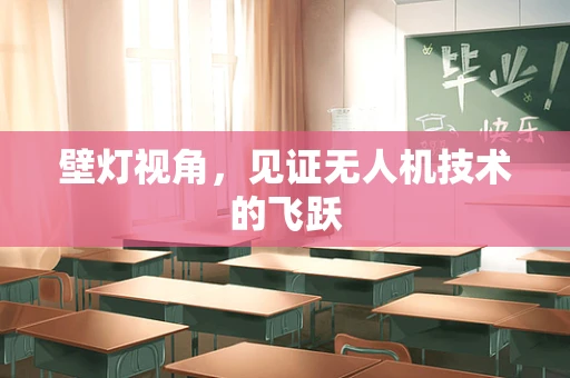 壁灯视角，见证无人机技术的飞跃