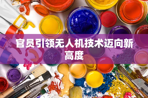 官员引领无人机技术迈向新高度