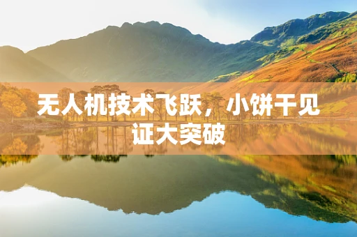无人机技术飞跃，小饼干见证大突破