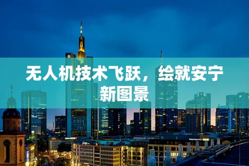 无人机技术飞跃，绘就安宁新图景