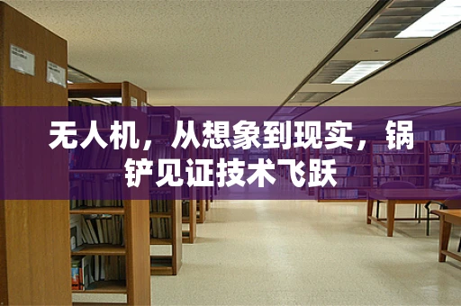 无人机，从想象到现实，锅铲见证技术飞跃