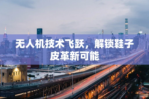 无人机技术飞跃，解锁鞋子皮革新可能