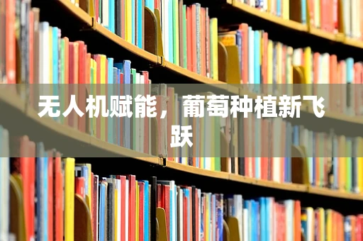 无人机赋能，葡萄种植新飞跃