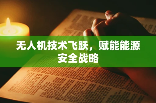 无人机技术飞跃，赋能能源安全战略