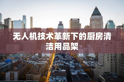 无人机技术革新下的厨房清洁用品架
