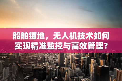 船舶锚地，无人机技术如何实现精准监控与高效管理？