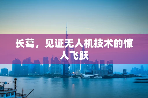 长葛，见证无人机技术的惊人飞跃
