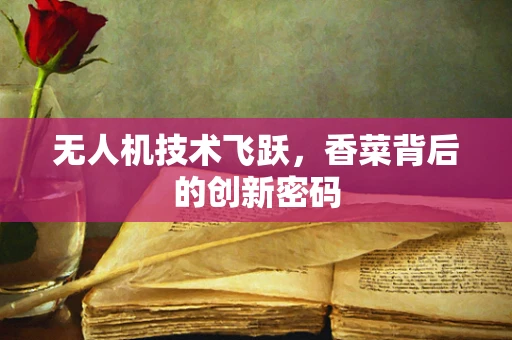 无人机技术飞跃，香菜背后的创新密码