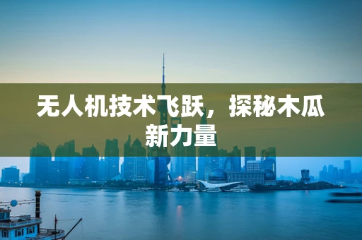 无人机技术飞跃，探秘木瓜新力量