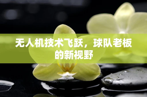 无人机技术飞跃，球队老板的新视野
