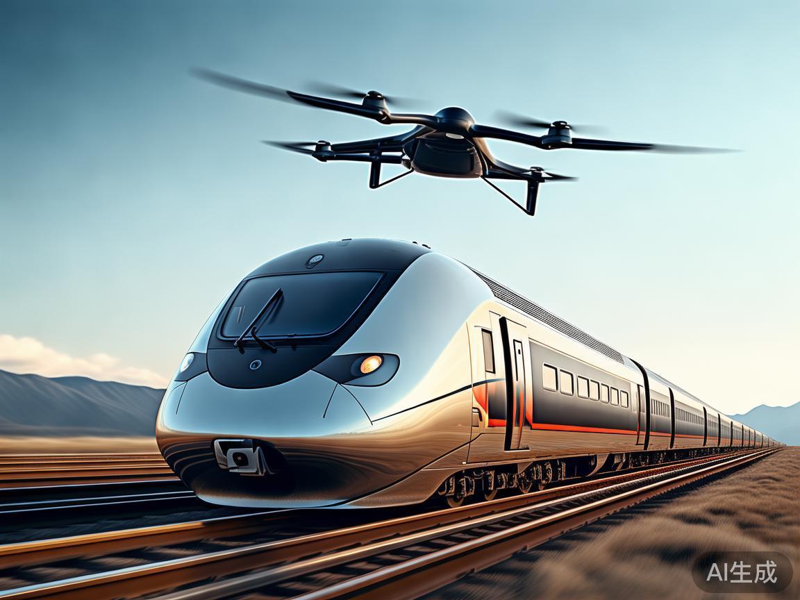 无人机与高铁,科技双璧引领技术飞跃 无人机与高铁,科技双璧引领技术飞跃