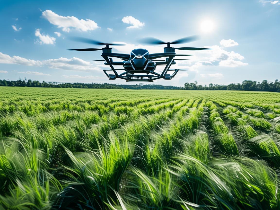 无人机助力高粱种植技术腾飞