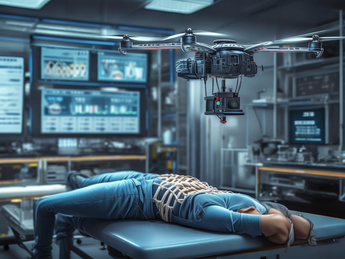 无人机技术飞跃助力强直性脊柱炎研究