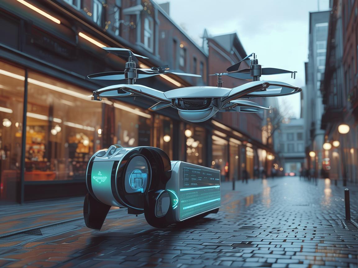 无人机送餐，餐车配送的革新与飞跃