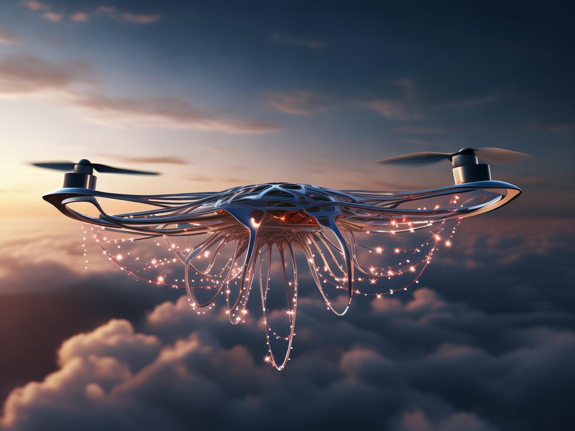 项链形状无人机，开启空中灵动篇章