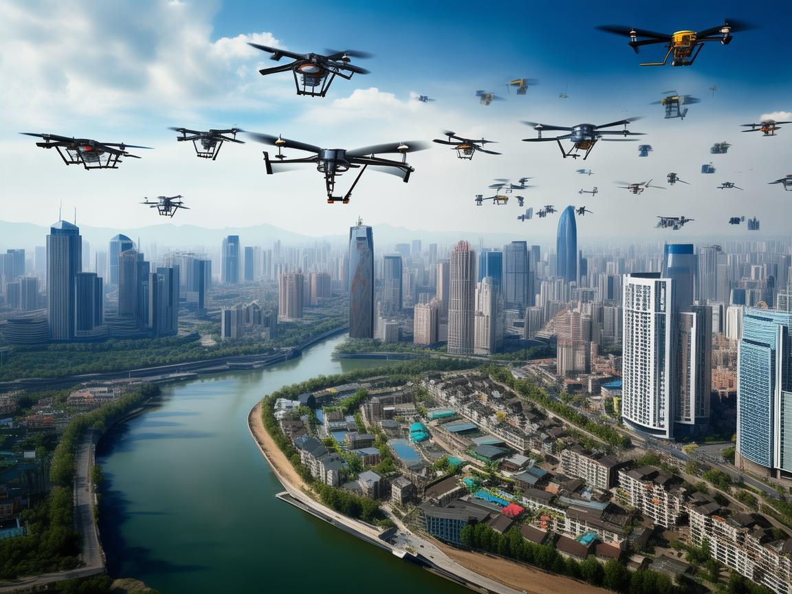 九江，无人机技术腾飞新画卷