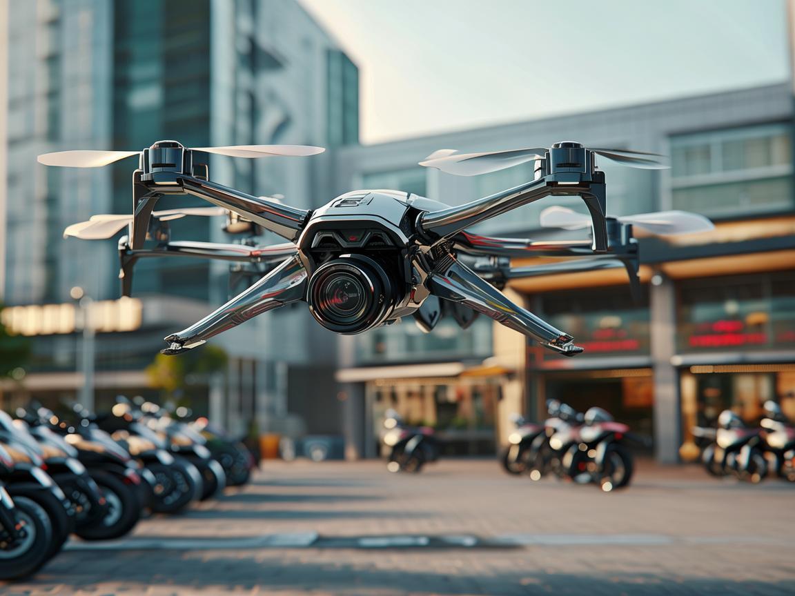 无人机技术革新，摩托车租赁点的新机遇