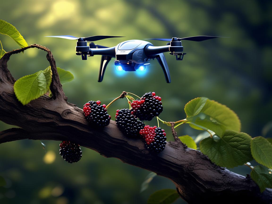 桑葚与无人机，科技交织下的飞跃